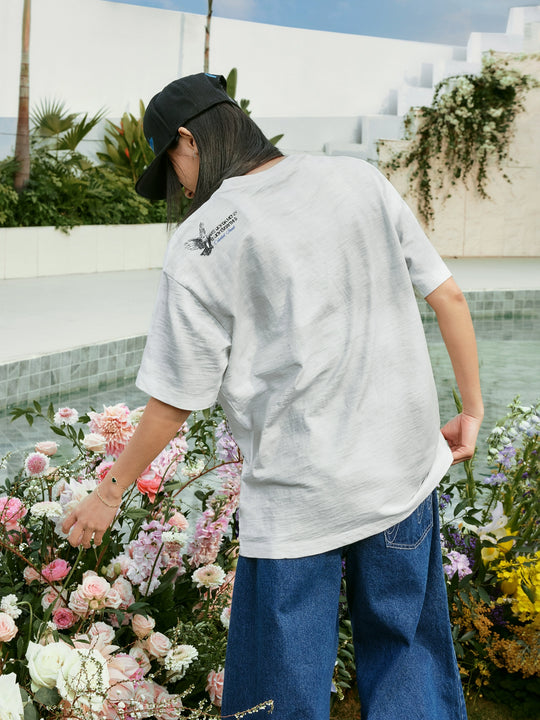 MEDM Pegasus Print Washed Tee | Face 3 Face