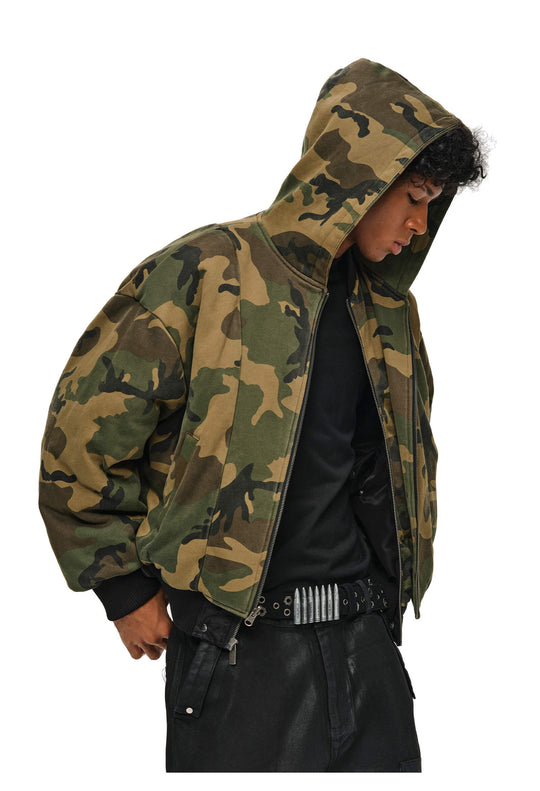 ANTIDOTE Reversible Camouflage MA-1 Bomber Jacket | Face 3 Face