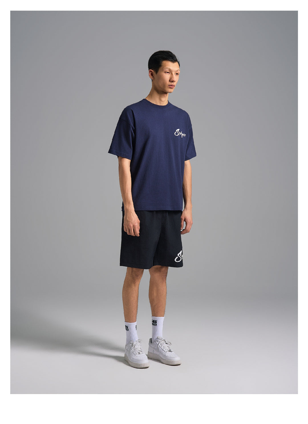 S45 Graffiti Font Logo Print Tee | Face 3 Face