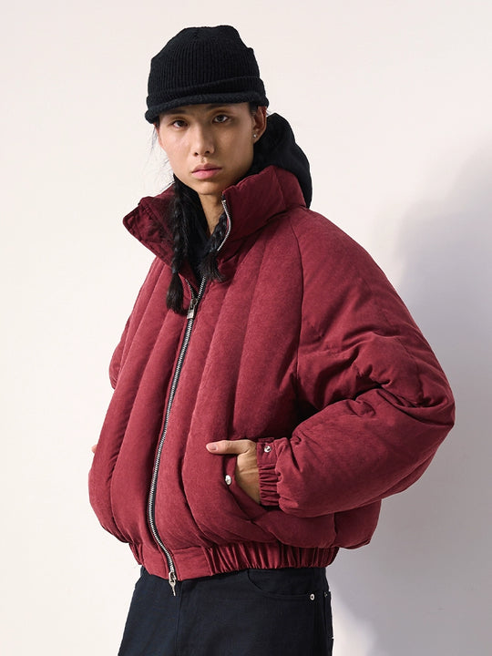 Remedy Metal Stud Down Jacket | Face 3 Face