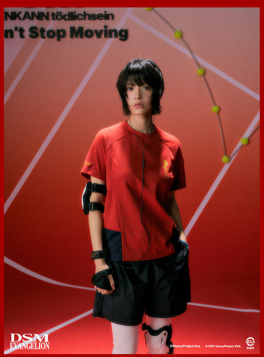 DSM x EVA Plugsuit Inspired Quick Dry Short Sleeve Tee