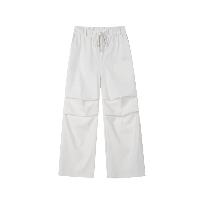 MEDM Knee Pleated Baggy Pants | Face 3 Face