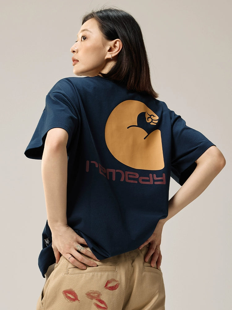 Remedy Biceps Inspired Print Tee | Face 3 Face