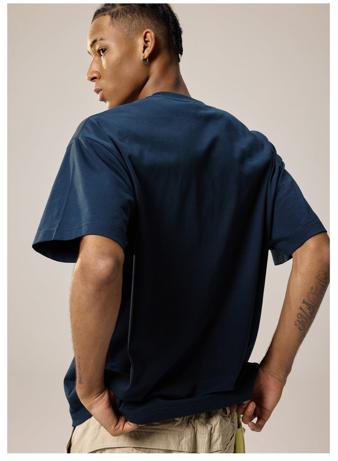 Remedy Biceps Inspired Letter Print Tee | Face 3 Face