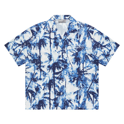 Harsh and Cruel Palm Shadow Cuban Shirt