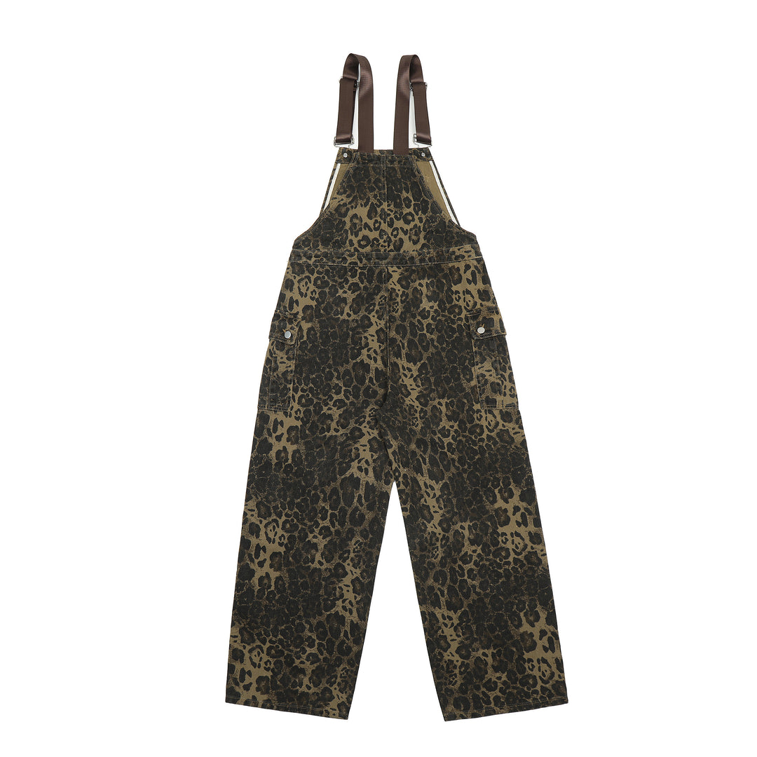 F3F Select Workwear Leopard Print Overall
