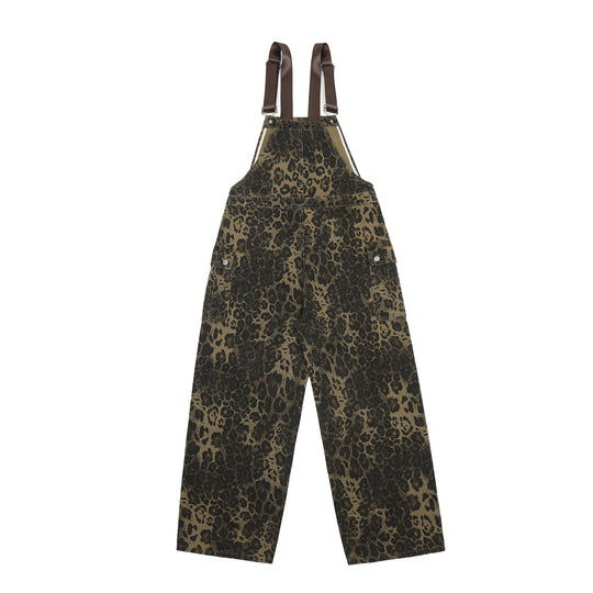 F3F Select Workwear Leopard Print Overall