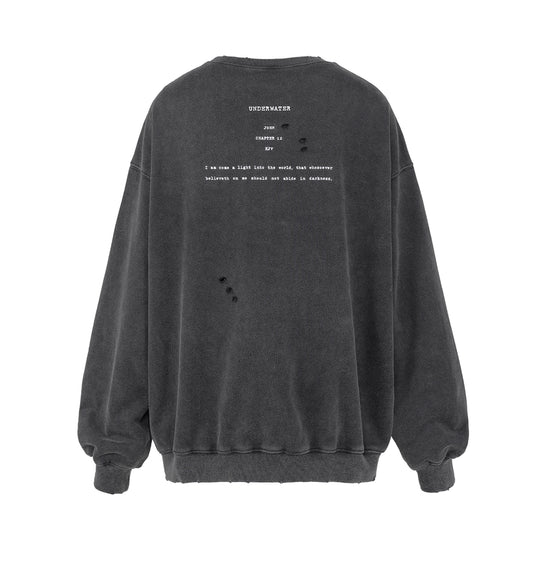 UNDERWATER Wormhole Destruction Thorns Printed Sweatshirt