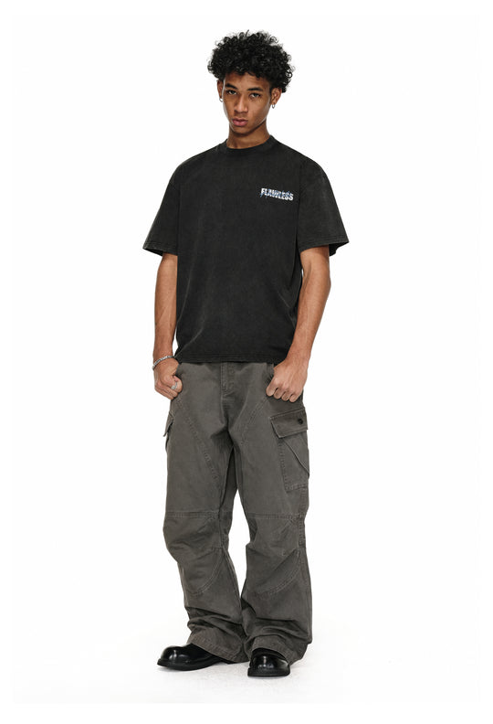 ANTIDOTE Segmented Structured Work Cargo Pants | Face 3 Face