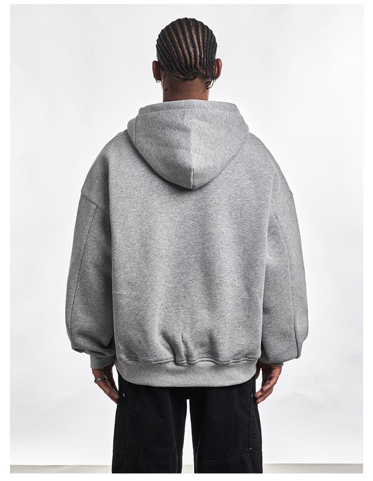 F3F Select Basic Oversize Zip Up Hoodie | Face 3 Face