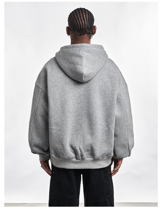 F3F Select Basic Oversize Zip Up Hoodie | Face 3 Face