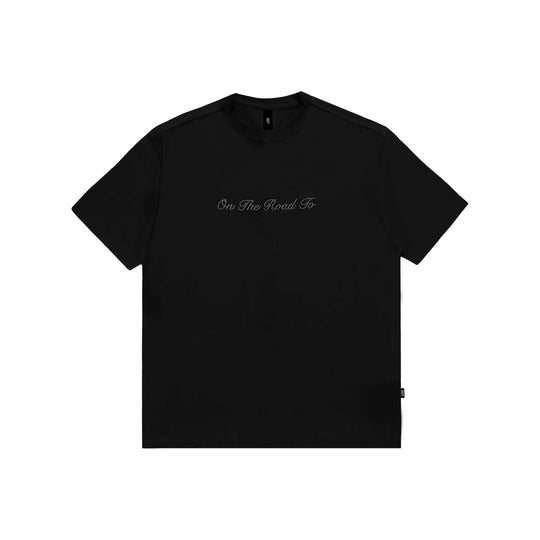 1807 On The Road To Rhinestone Embellished Tee | Face 3 Face