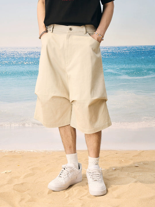 Harsh and Cruel 3D Pleated Work Shorts | Face 3 Face