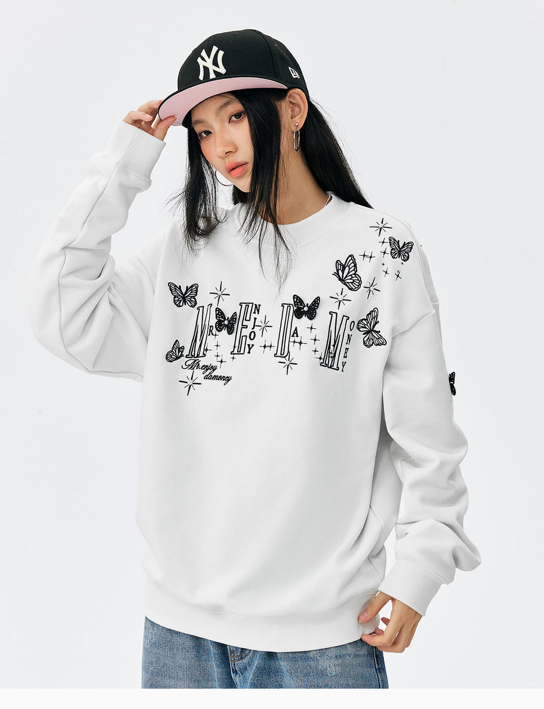 MEDM 3D Butterfly Logo Sweatshirt | Face 3 Face