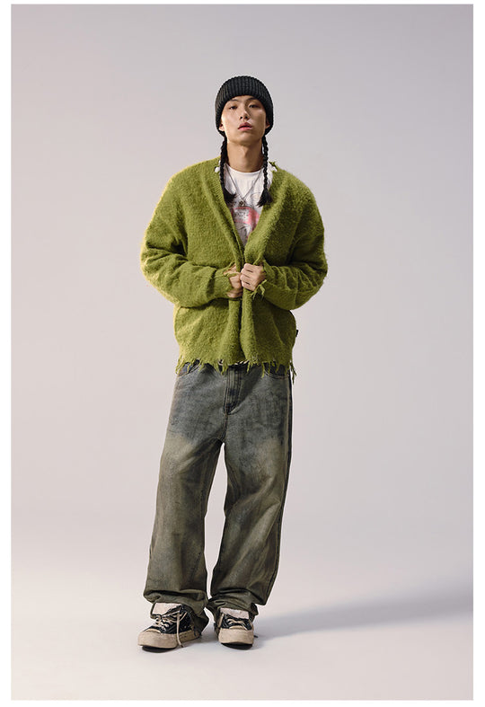 Remedy Distressed Knit Cardigan | Face 3 Face