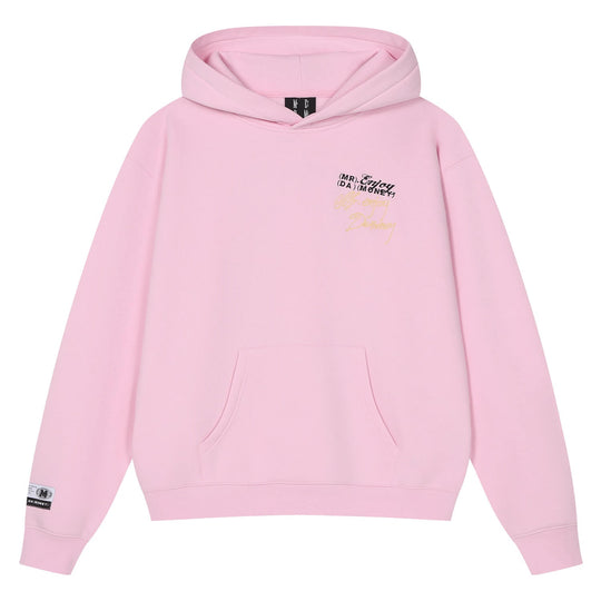 MEDM Handwritten Logo Print Hoodie | Face 3 Face
