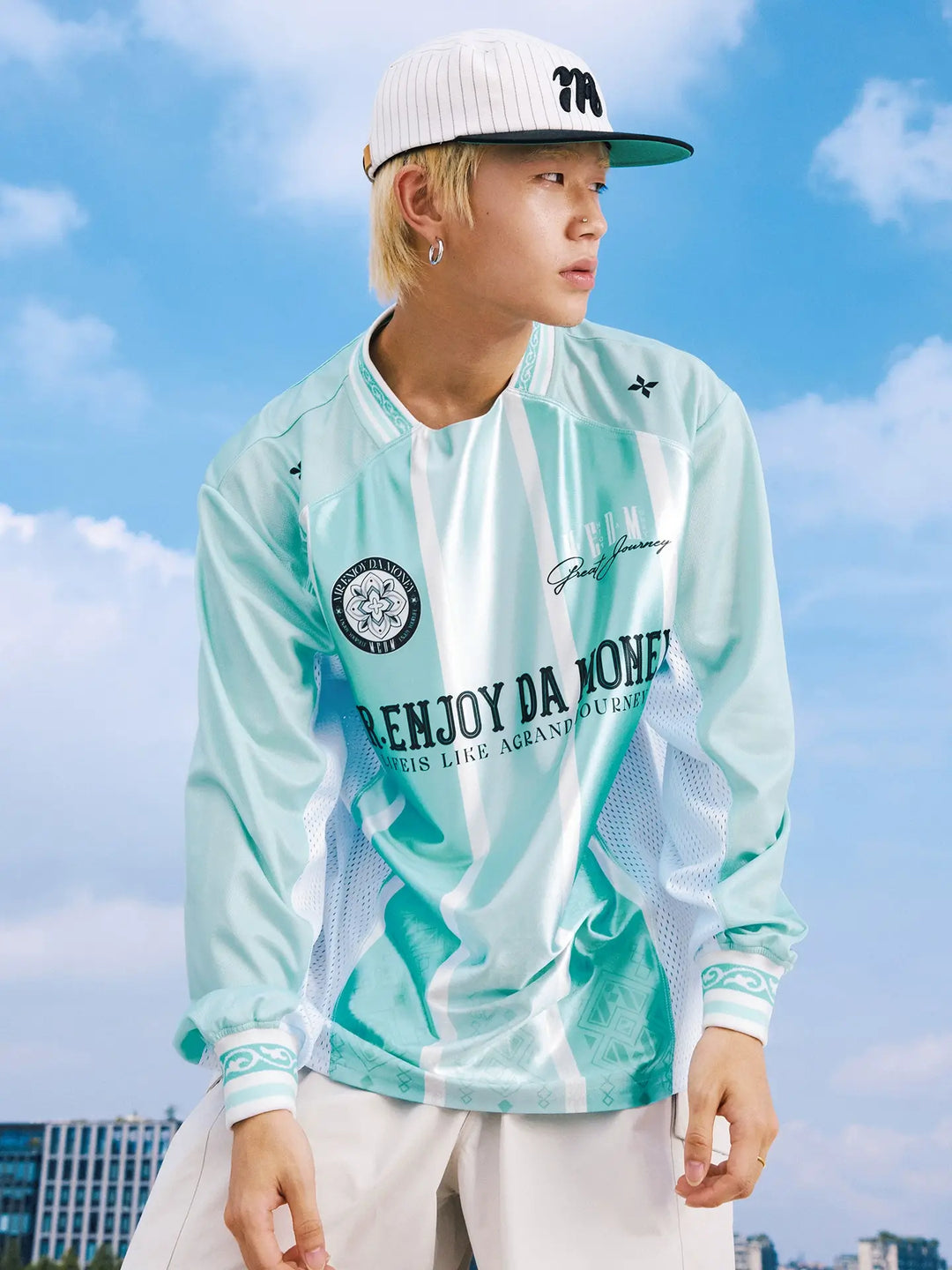 MEDM Ethnic Pattern Long Sleeve Jersey | Face 3 Face