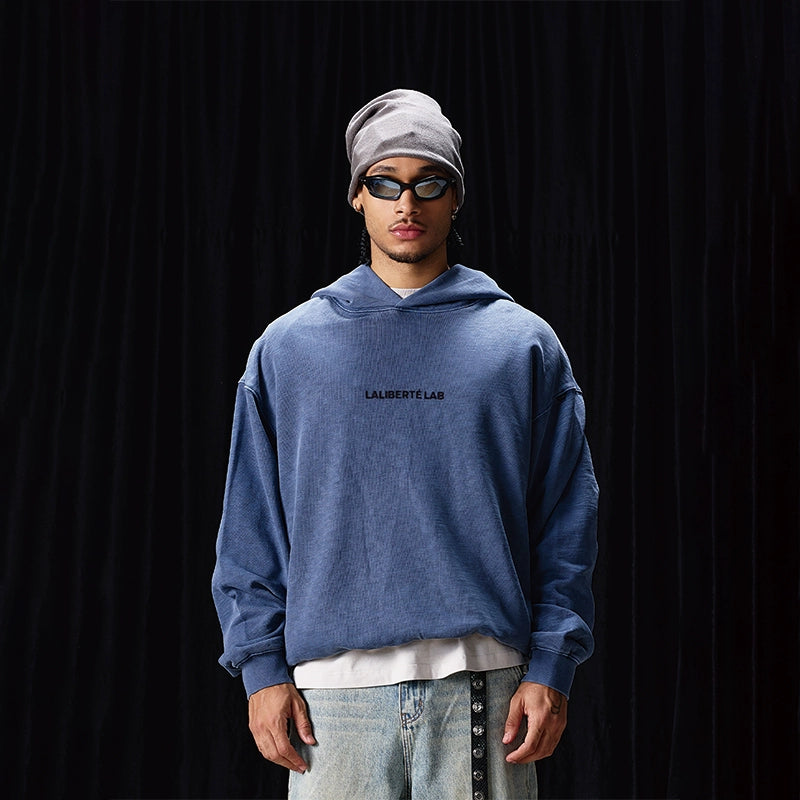 Labt Unreal Font Print Hoodie | Face 3 Face