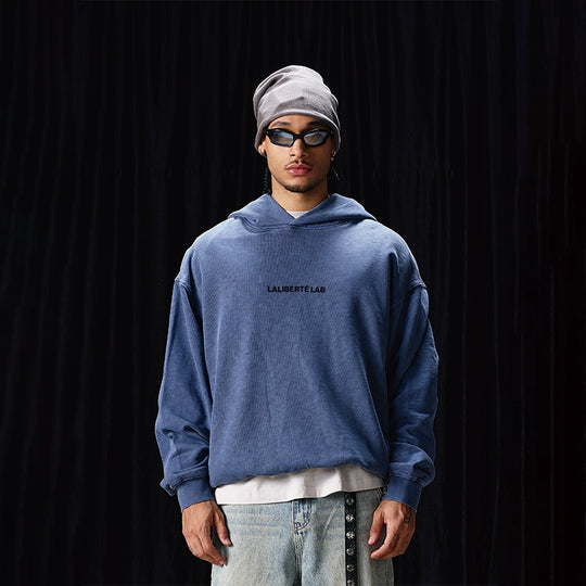 Labt Unreal Font Print Hoodie | Face 3 Face