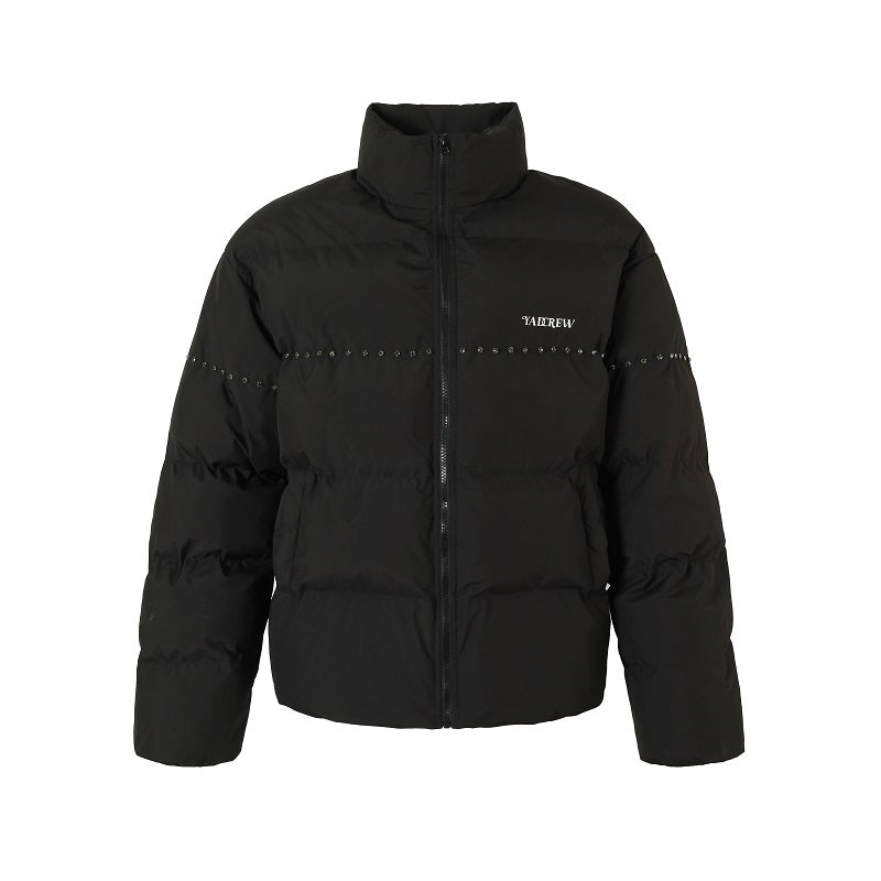 YADcrew Inlaid Diamond Puffer Jacket