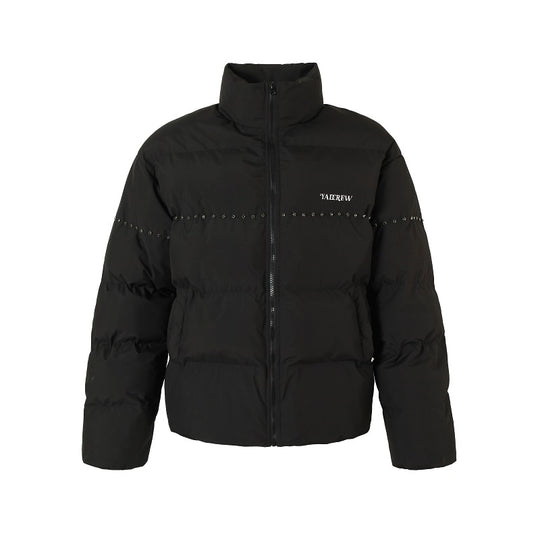 YADcrew Inlaid Diamond Puffer Jacket
