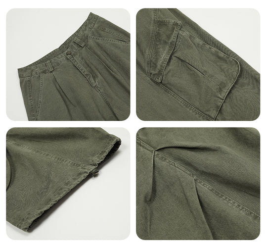 F3F Select 3D Pockets Baggy Paratrooper Work Pants | Face 3 Face