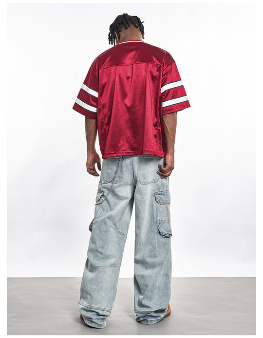 F3F Select Snake Leather Letter Patch Jersey | Face 3 Face