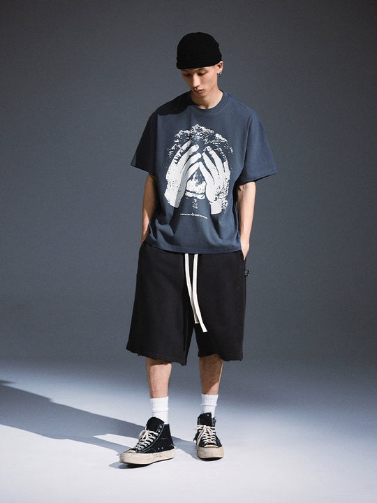 Remedy Logo Baggy Sweat Shorts | Face 3 Face