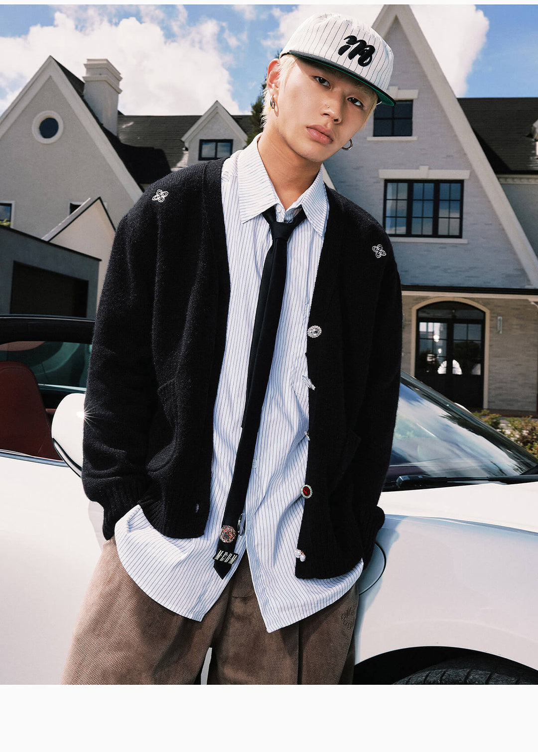 MEDM Multi Button Knit Cardigan | Face 3 Face