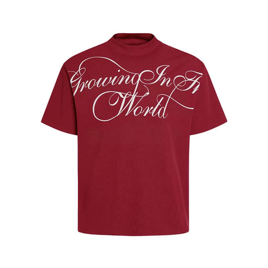 F3F Select Large Calligraphy Print Tee | Face 3 Face
