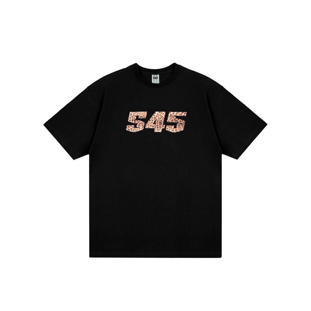S45 Leopard Logo Print Tee | Face 3 Face