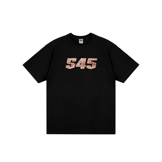 S45 Leopard Logo Print Tee | Face 3 Face
