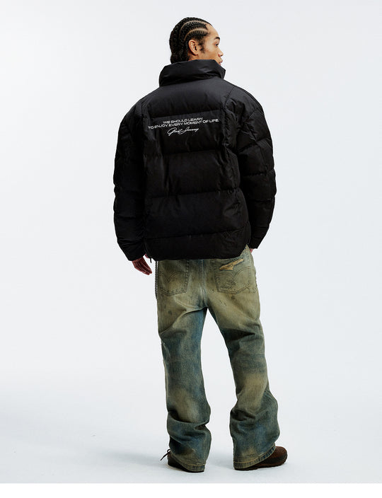 MEDM Honeycomb Pattern Down Jacket | Face 3 Face