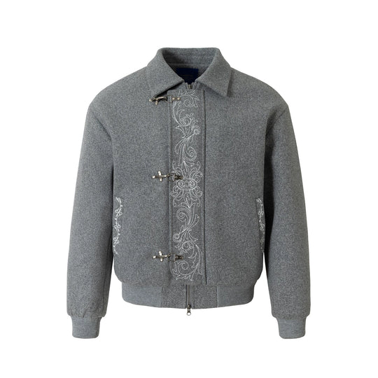 YADcrew Embroidered Quilted Jacket | Face 3 Face