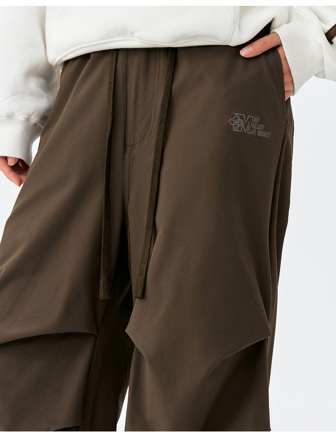 MEDM Knee Pleated Baggy Pants | Face 3 Face