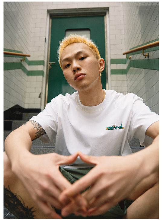 Remedy Cool Touch Cracked Star Logo Print Tee | Face 3 Face