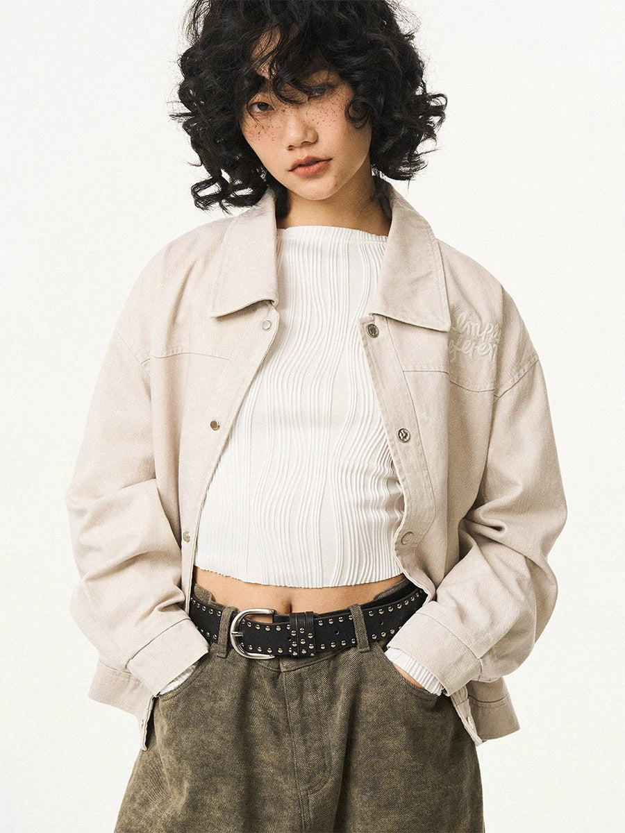 EMPTY REFERENCE Angel Print Work Jacket | Face 3 Face