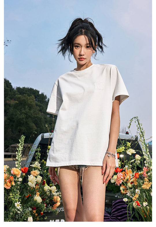 MEDM Cool Touch Sorona Small Logo Tee | Face 3 Face