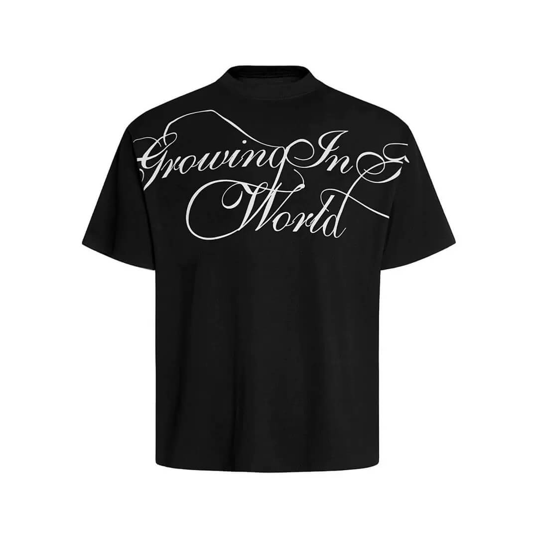 F3F Select Large Calligraphy Print Tee | Face 3 Face
