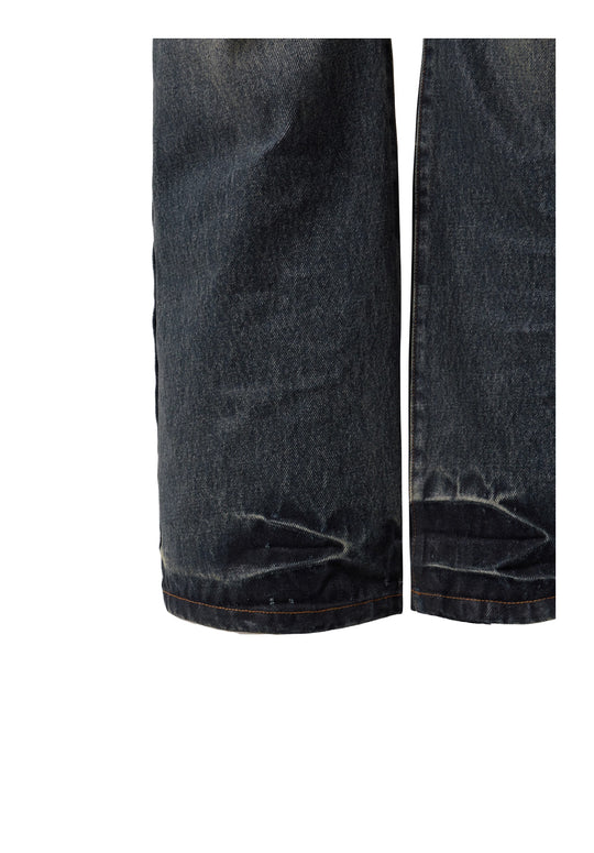 KARMANISTIC 3D Cat Whisker Washed Flared Pants | Face 3 Face
