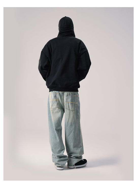 Remedy Baseball Cap Hood Zip Up Hoodie | Face 3 Face