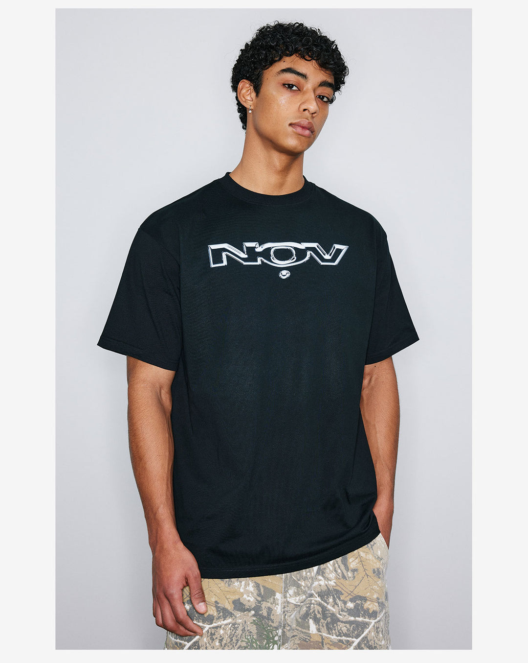 NOVACAM NOV Logo Print Basic Tee | Face 3 Face