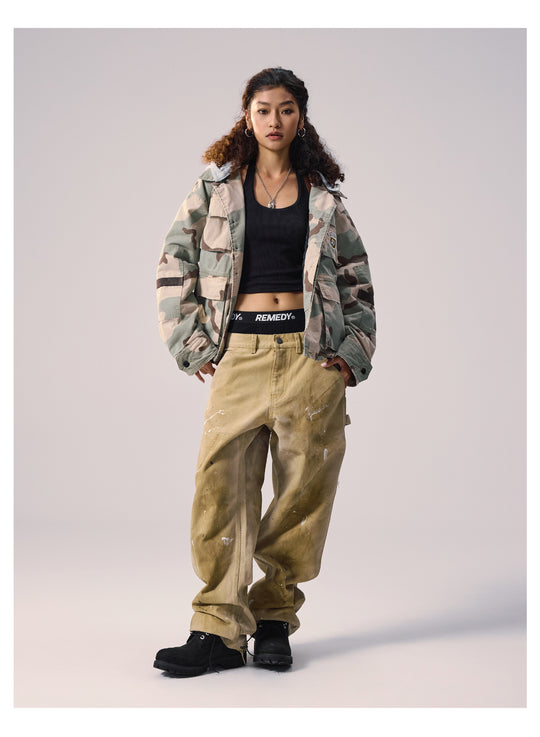 Remedy Camouflage Hooded Military BDU Jacket | Face 3 Face