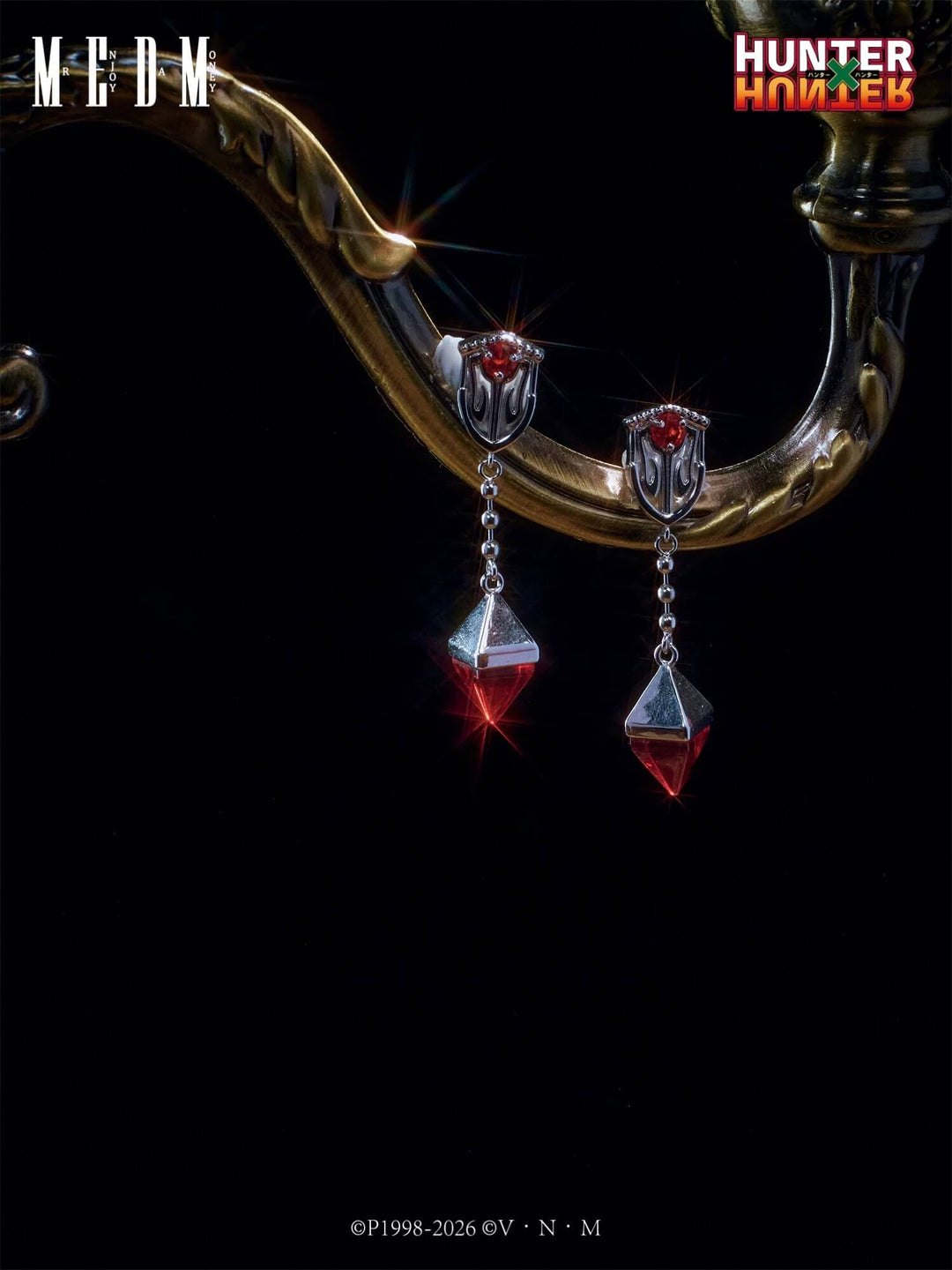 MEDM × HUNTER×HUNTER Kurapika Dangle Earring | Face 3 Face