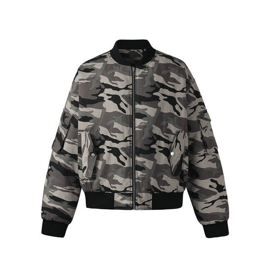 NOVACAM Camouflage MA-1 Military Jacket | Face 3 Face