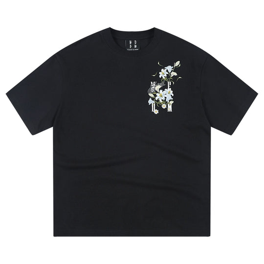 MEDM Orchid Rose Embroidered Tee | Face 3 Face