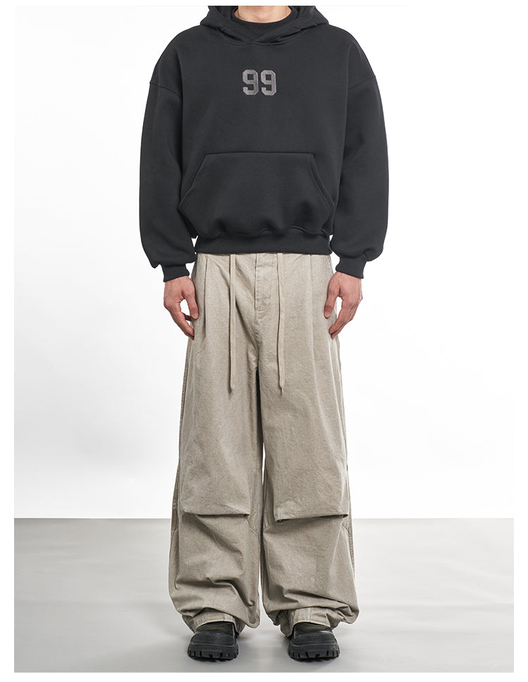 F3F Select Drawstring Ripstop Parachute Baggy Pants | Face 3 Face