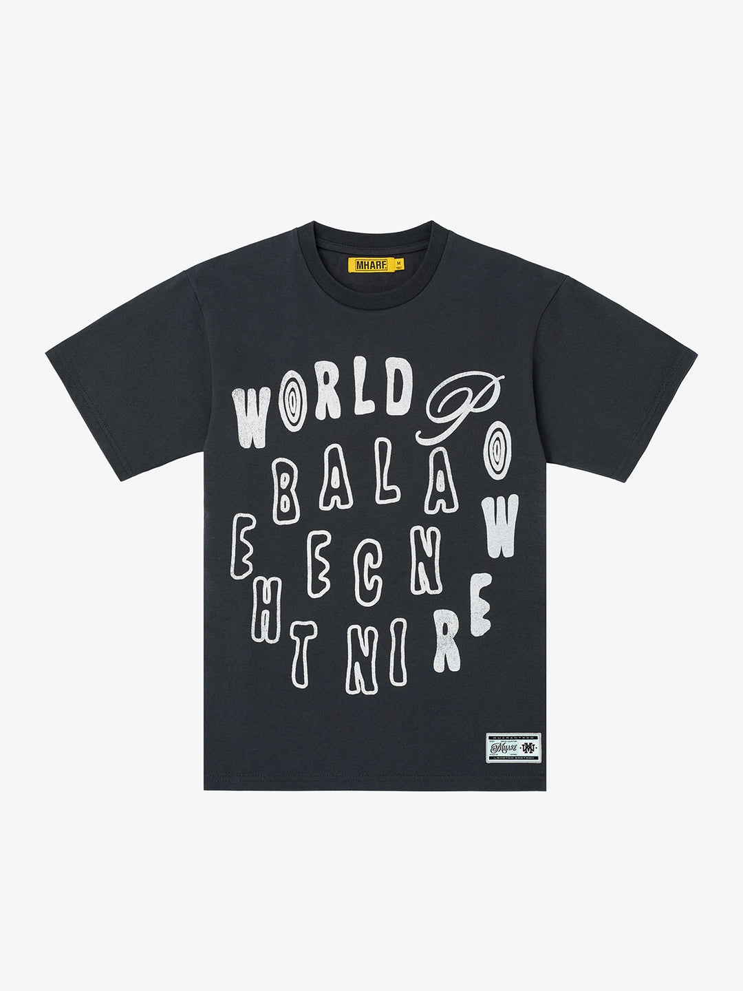 MHARF Black WPB Vintage Print Tee | Face 3 Face