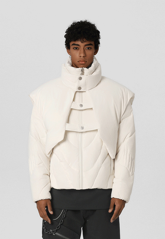 JHYQ Detachable Vest Down Jacket