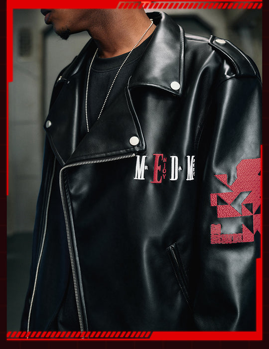 MEDM x EVA Unit-13 Leather Jacket | Face 3 Face